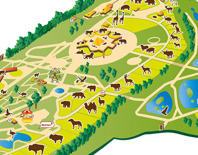 Zoo Map Layout
